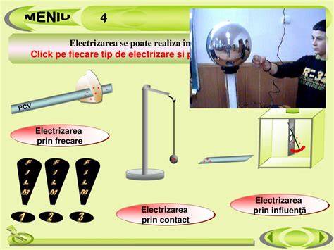 Imagine ilustrând electrizarea prin frecare între materialele cu diverse purtători de sarcină