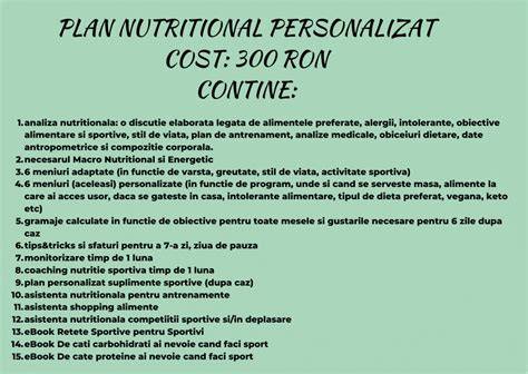 Plan nutritional pentru trimestrul trei