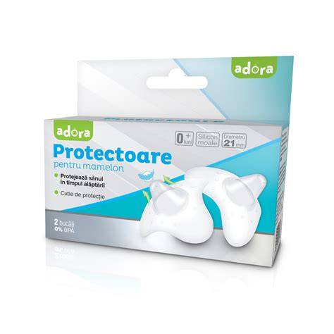 Adora Protectoare standard pentru mamelon - ambalaj si utilizare