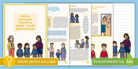 Diagramă a comunicării eficiente între asistentă, copil și familie
