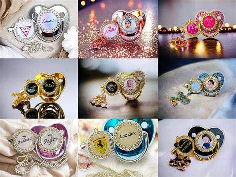 Exemple de suzete personalizate cu diverse modele