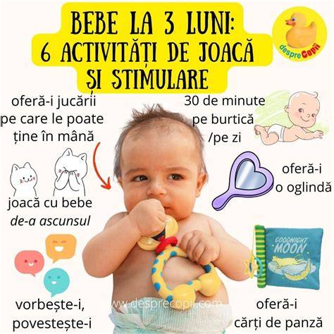 Infografic: hranire si repere nutritionale la 3 luni