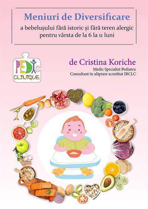 Infografic despre alimentatia bebelușilor 11 luni: cerinte, alergii, alergii simptome si diversificare