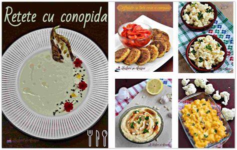 Infografic: etape diversificare și exemple de rețete cu conopidă