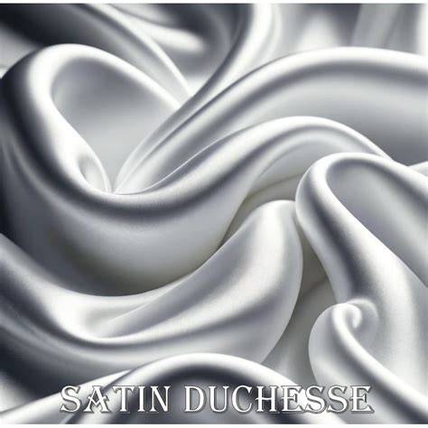 Exemplu material satin Duchesse și organza în contrast
