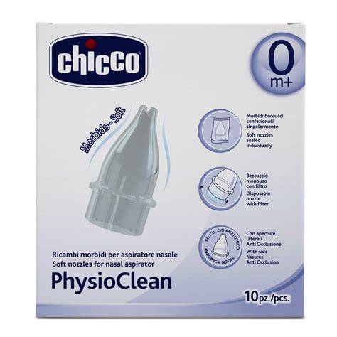 Rezerva Chicco pentru aspirator nazal - ambalaj și capete