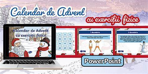 Schema tablite cu calendar de exerciții postpartum