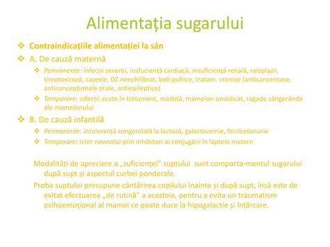 Diagrama alimentației mixte la sugar