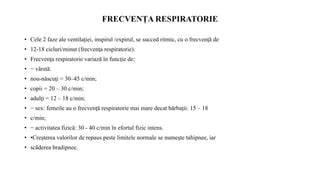 Grafic: frecvența respiratorie normală pe vârste (nou-născuți la adolescenți)