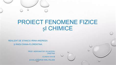 Grafice: Comparația reacțiilor fizice vs. chimice