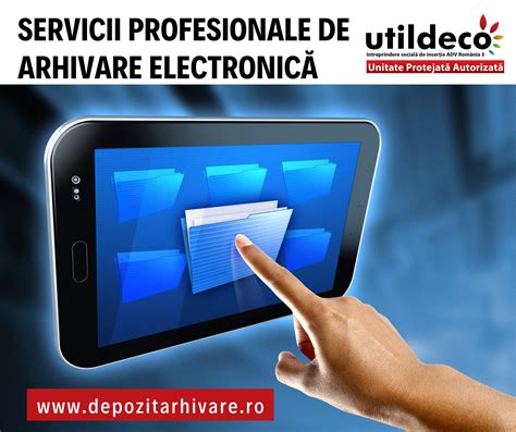 Exemplu de arhivă electronică cu interfață de căutare.