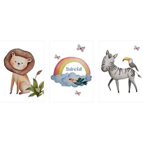 Set de obiecte personalizate pentru camera copilului: pernă, oglindă, tablou