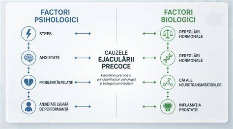 Infografic: cauze ale ejaculării precoce și opțiuni de tratament