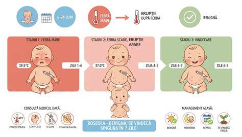 Infografic: etapele dentiției la bebeluși (variante de erupție, intervale de timp)