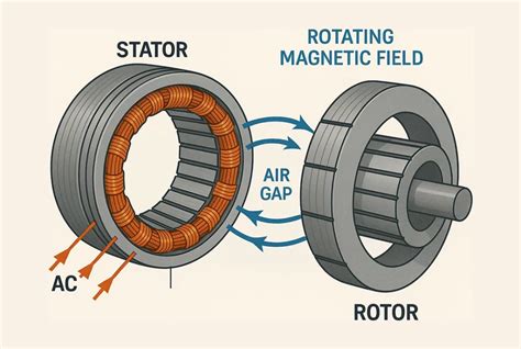 Prezentarea generală a legăturilor dintre componente: rotor, stator, sistem de control și etanșări