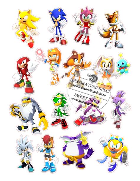 Ilustrație cu personaje din 