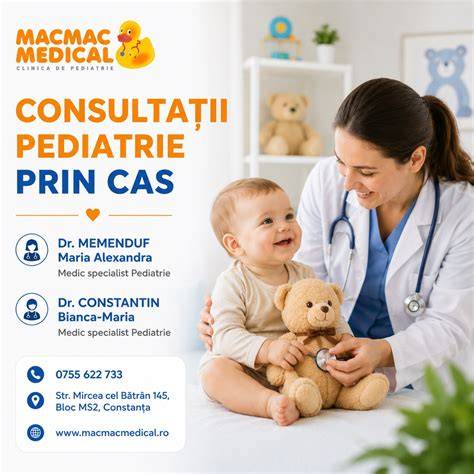 Grafic informativ: fluxul unei consultatii de pediatrie decontate prin CAS