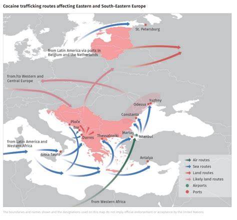 Hartă a rutelor către centre de fertilitate din Europa