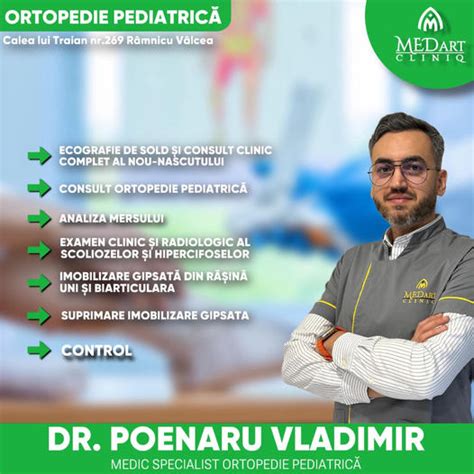 Infografic: etapele diagnosticului în ortopedie pediatrică