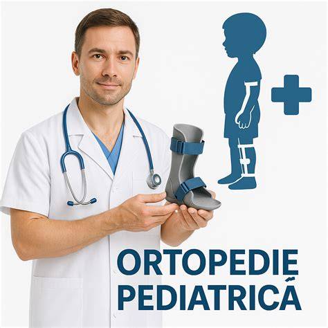Infografic: flux de îngrijire ortopedie pediatrică integrată