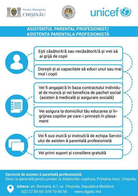 Infografic: Pașii către devenirea unui asistent maternal profesionist