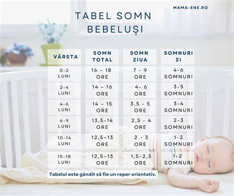Grafic: necesarul de hranire și somn la 3 luni