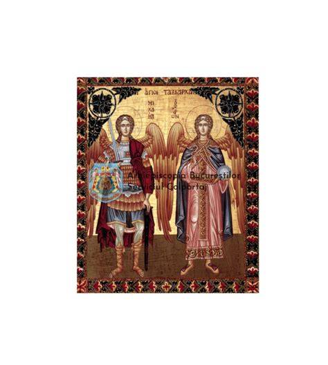 Imagine ilustrativă cu o icoană a Sfinților Mihail şi Gavriil