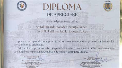 Hartă cu localizarea Cabinetului de Psihiatrie Tulcea