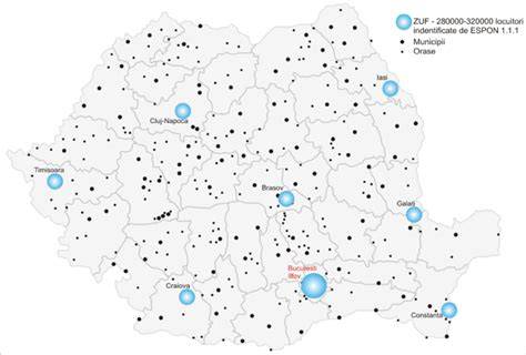Hartă a centrelor de fertilitate din România cu echipe multidisciplinare