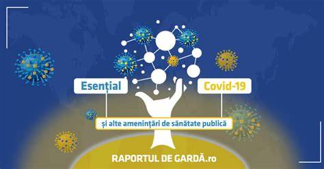 Infografic privind structura decizională în sănătate publică și comunicarea în timpul pandemiei