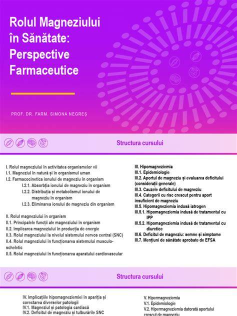 Infografic: rolul magneziului în sarcină, necesar zilnic, surse alimentare, interacțiuni medicamentoase