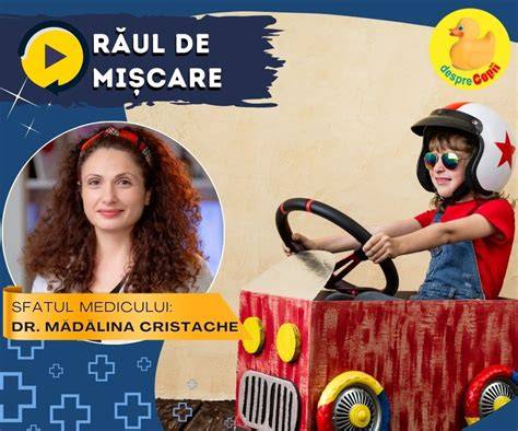 Diagrame: cum functionează raul de mișcare la copii