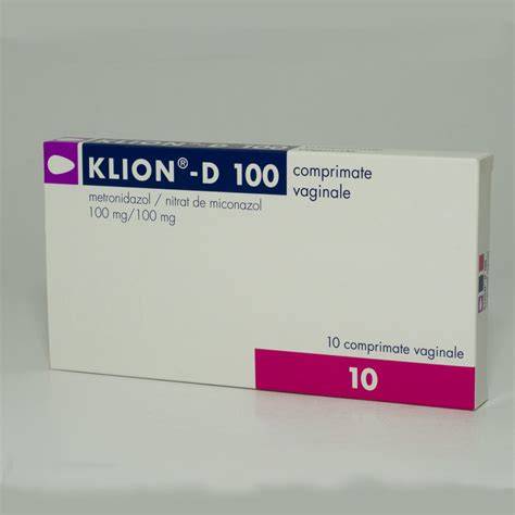 Infografic: cum funcționează Klion-D 100 - metronidazol + nitrat de miconazol
