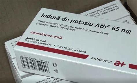 Infografic: Cum funcționează iodura de potasiu în protecția tiroidiană în caz de expunere la iod radioactiv