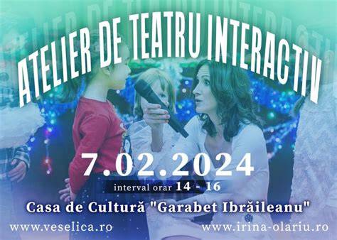 Portret comun al cuplului într-un atelier de teatru