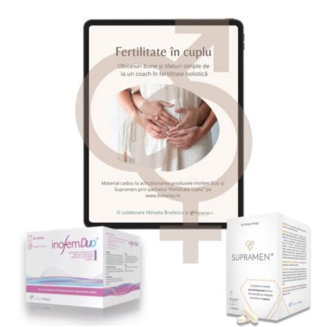 Infografic: Principalii nutrienți pentru fertilitate feminină și sursele lor