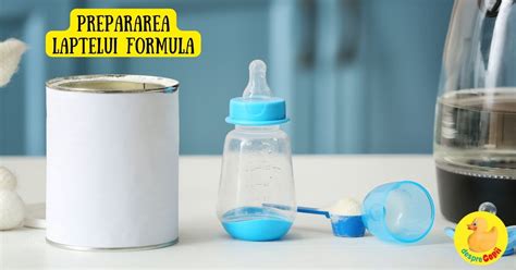 Schema de preparare a laptelui praf și igienă (pas cu pas)