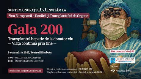 Infographic: etapele transplantului hepatic, de la donator la primitor