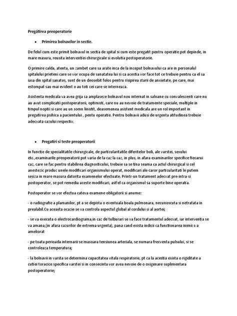 Schema pregătirii preoperatorii și a regimului alimentar înainte de cezariană