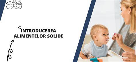 Infografic: Cronologia introducerii alimentelor solide