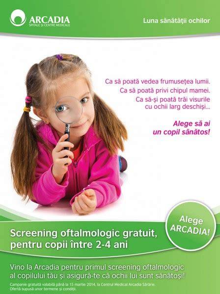 Infografic: screening oftalmologic copii 0-4 ani