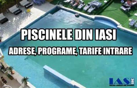 Comparare prețuri piscine Iași