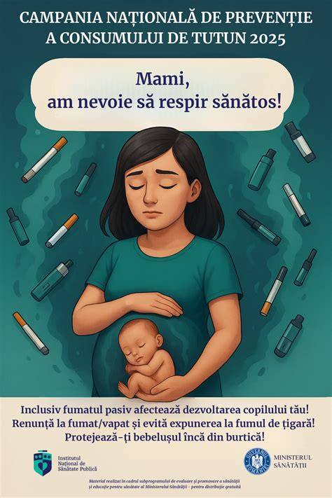 Infografic: Cum fumatul afectează sângele mamei și ale fătului
