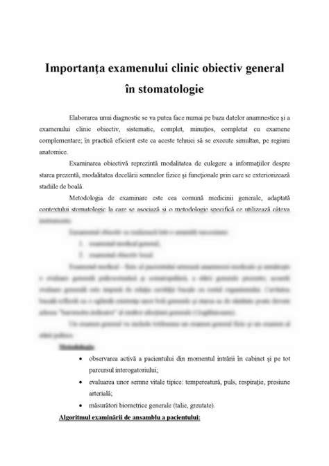 Infografic: Etapele examenului clinic general