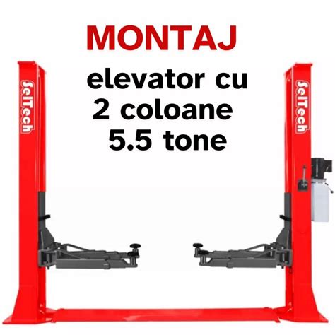 Infografic: principii de montaj elevator 2 coloane