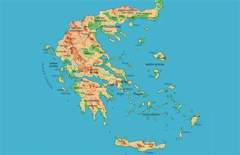 Imagine: Harta interactiva a Greciei cu centrele FIV recomandate si trasee de calatorie