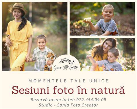 Collage cu momente din sesiune foto de sarcină: portret, detalii, fotografii în familie