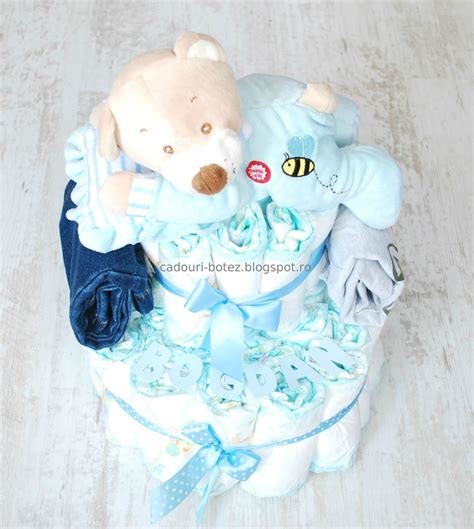 Schema de asamblare a unui tort din scutece