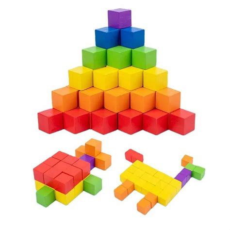 Cuburi colorate pentru dezvoltare cognitivă