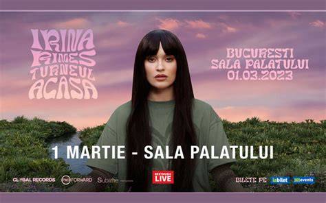 Poster oficial al concertului „Între Lumi” la Sala Palatului